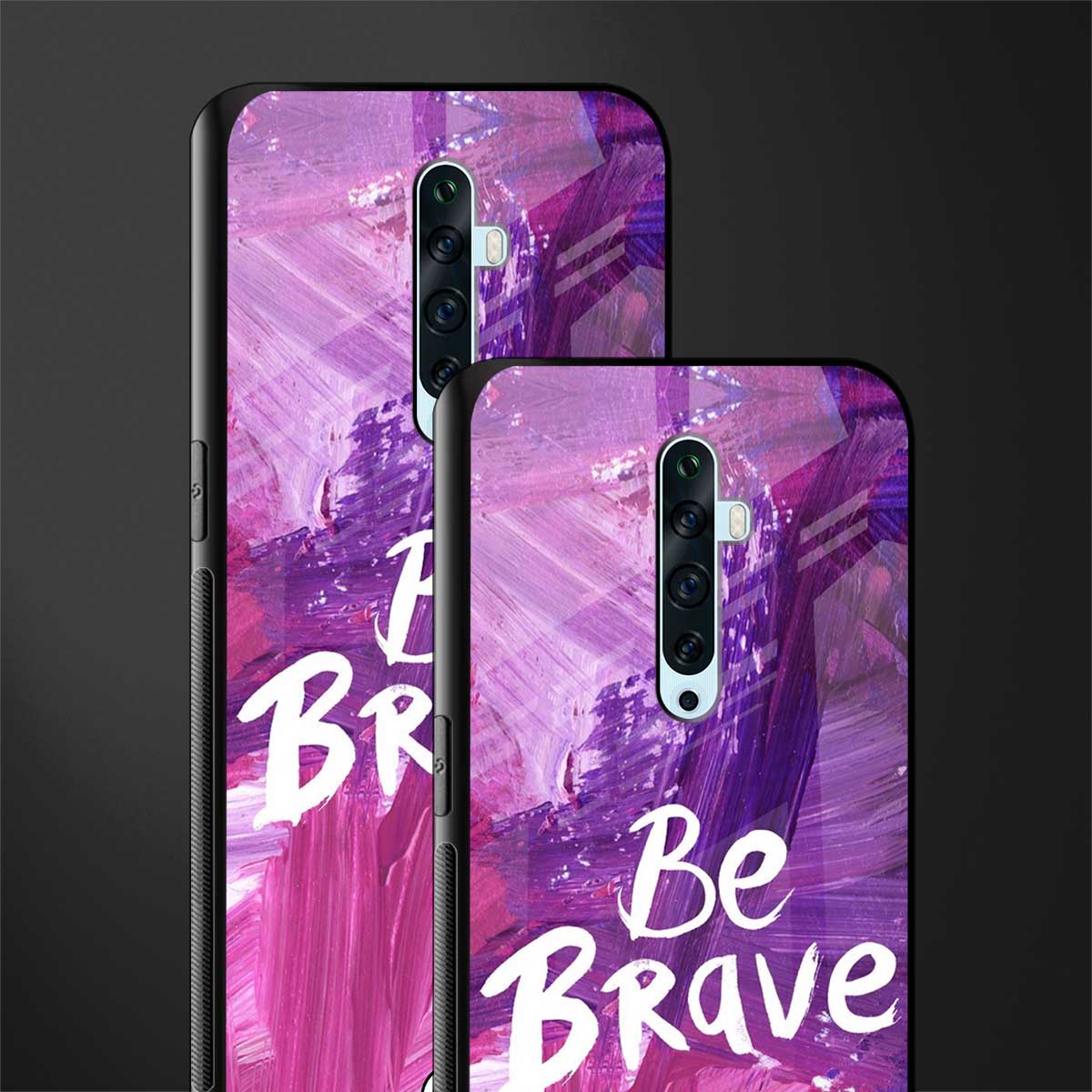 be brave glass case for oppo reno 2f image-2