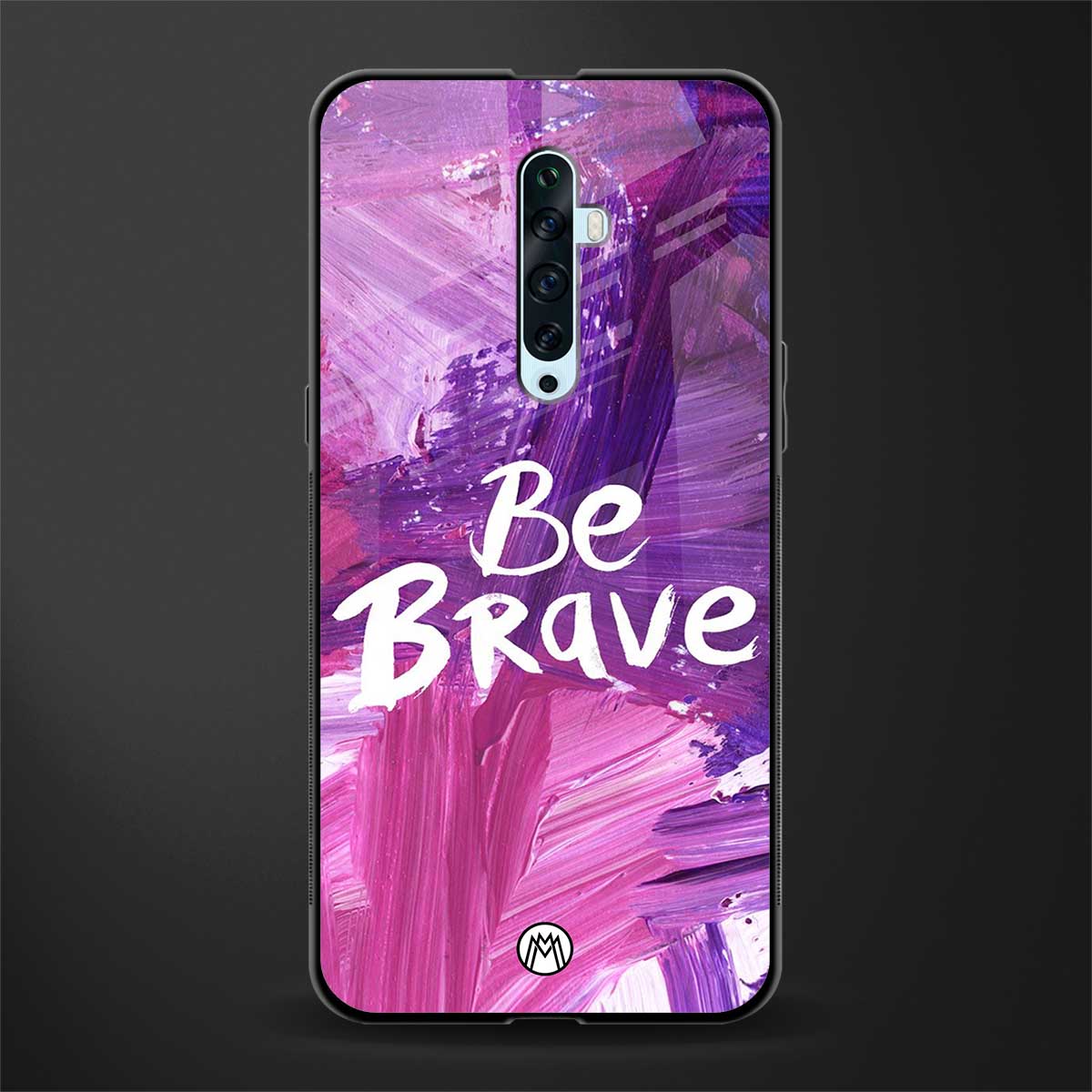 be brave glass case for oppo reno 2f image