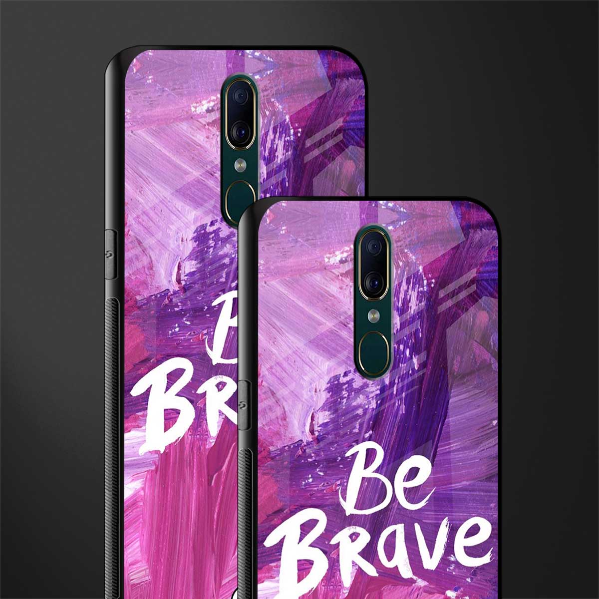 be brave glass case for oppo a9 image-2