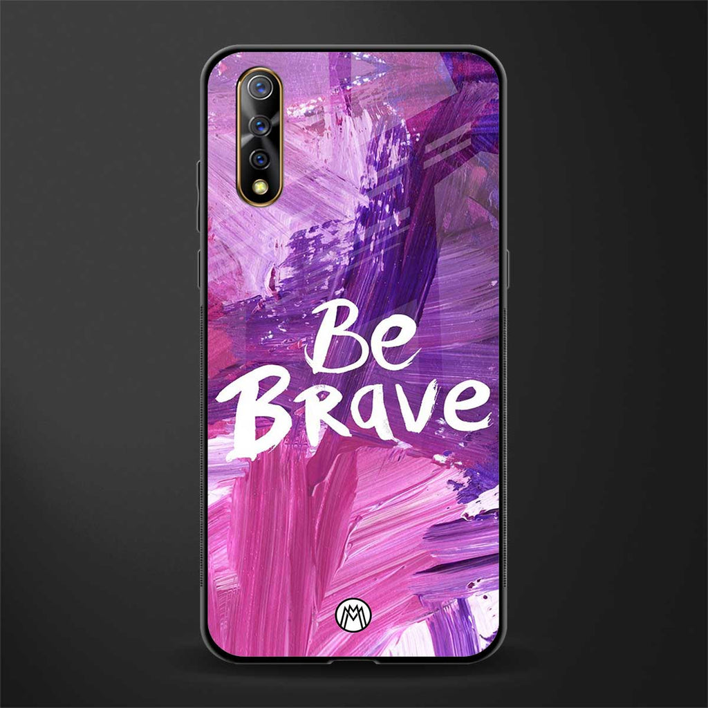 be brave glass case for vivo z1x image