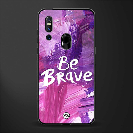 be brave glass case for vivo v15 image