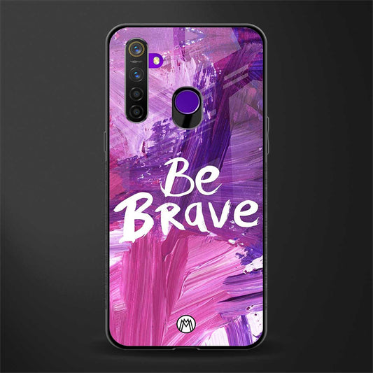 be brave glass case for realme 5 pro image