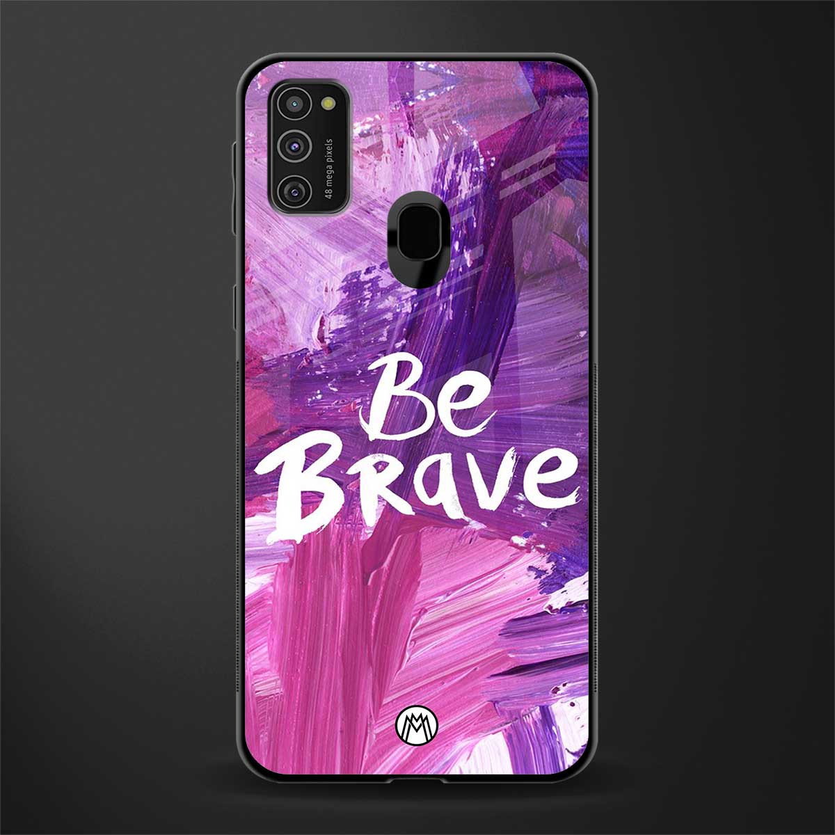 be brave glass case for samsung galaxy m30s image