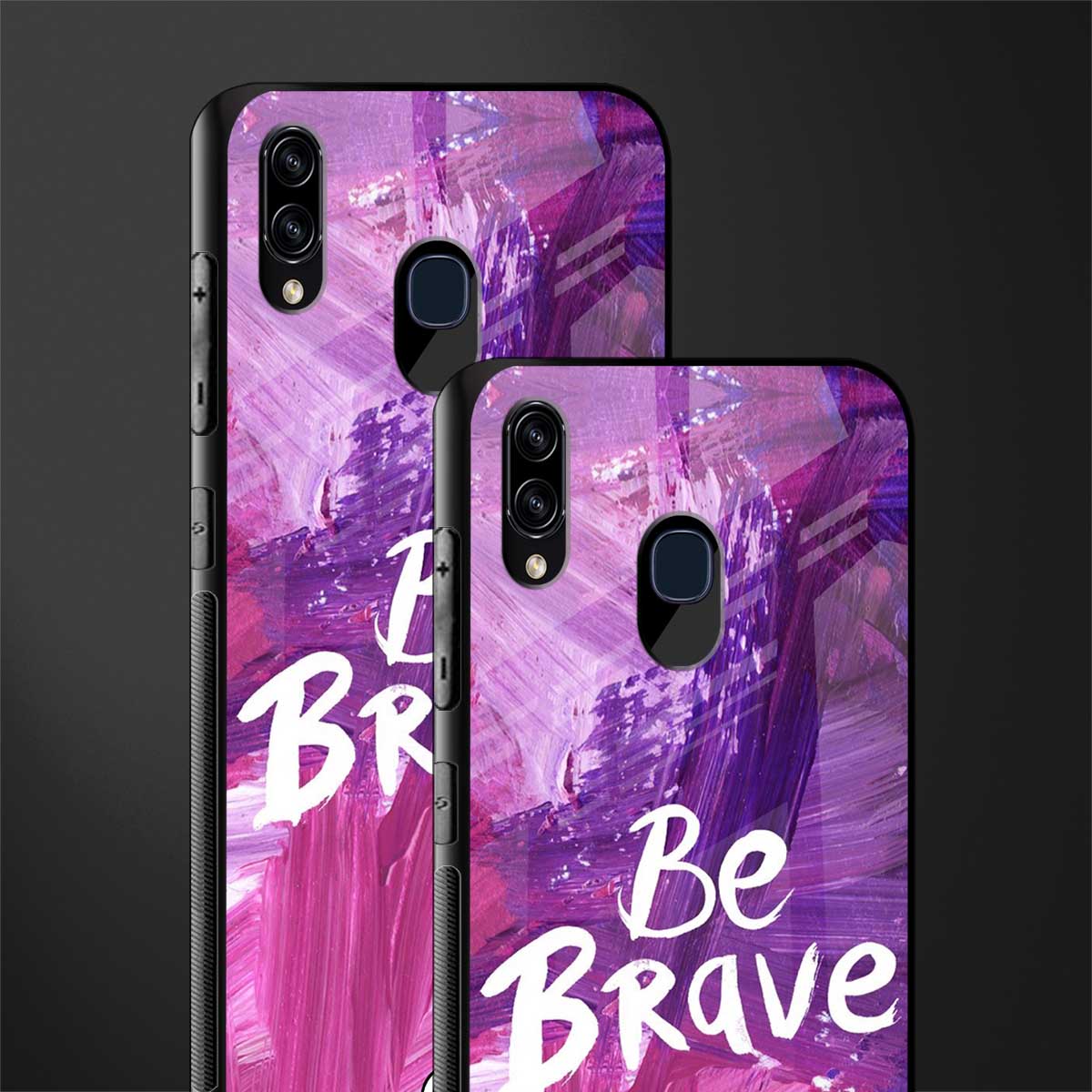 be brave glass case for samsung galaxy a20 image-2