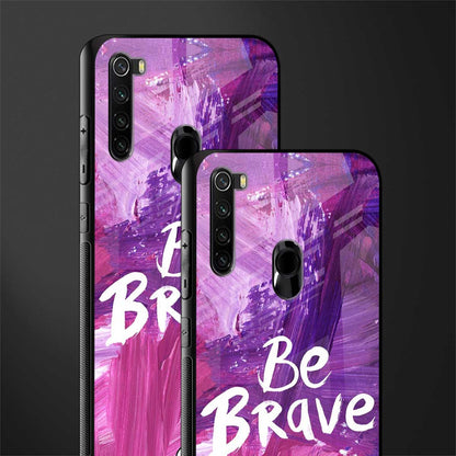 be brave glass case for redmi note 8 image-2