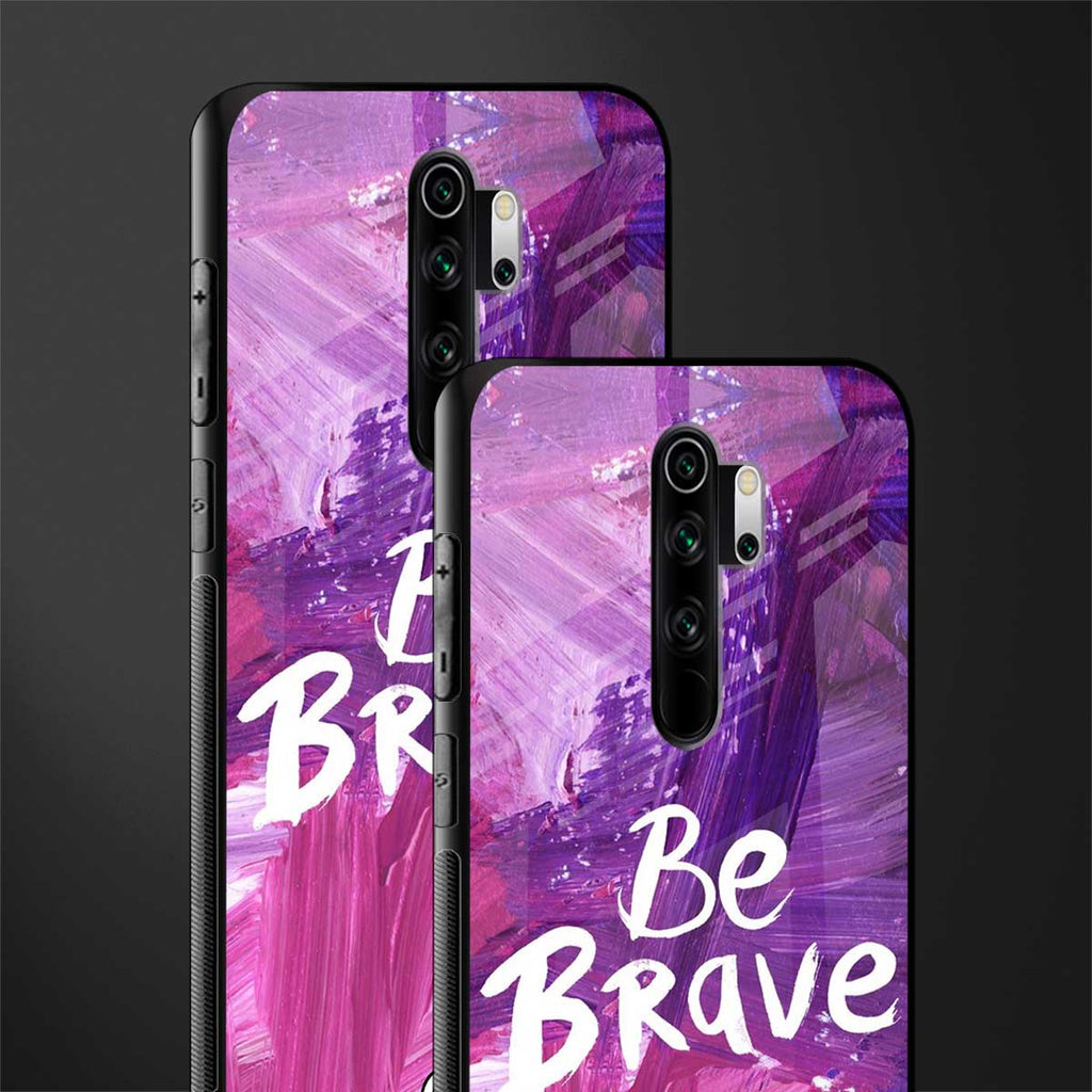 be brave glass case for redmi note 8 pro image-2