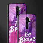 be brave glass case for redmi note 8 pro image-2