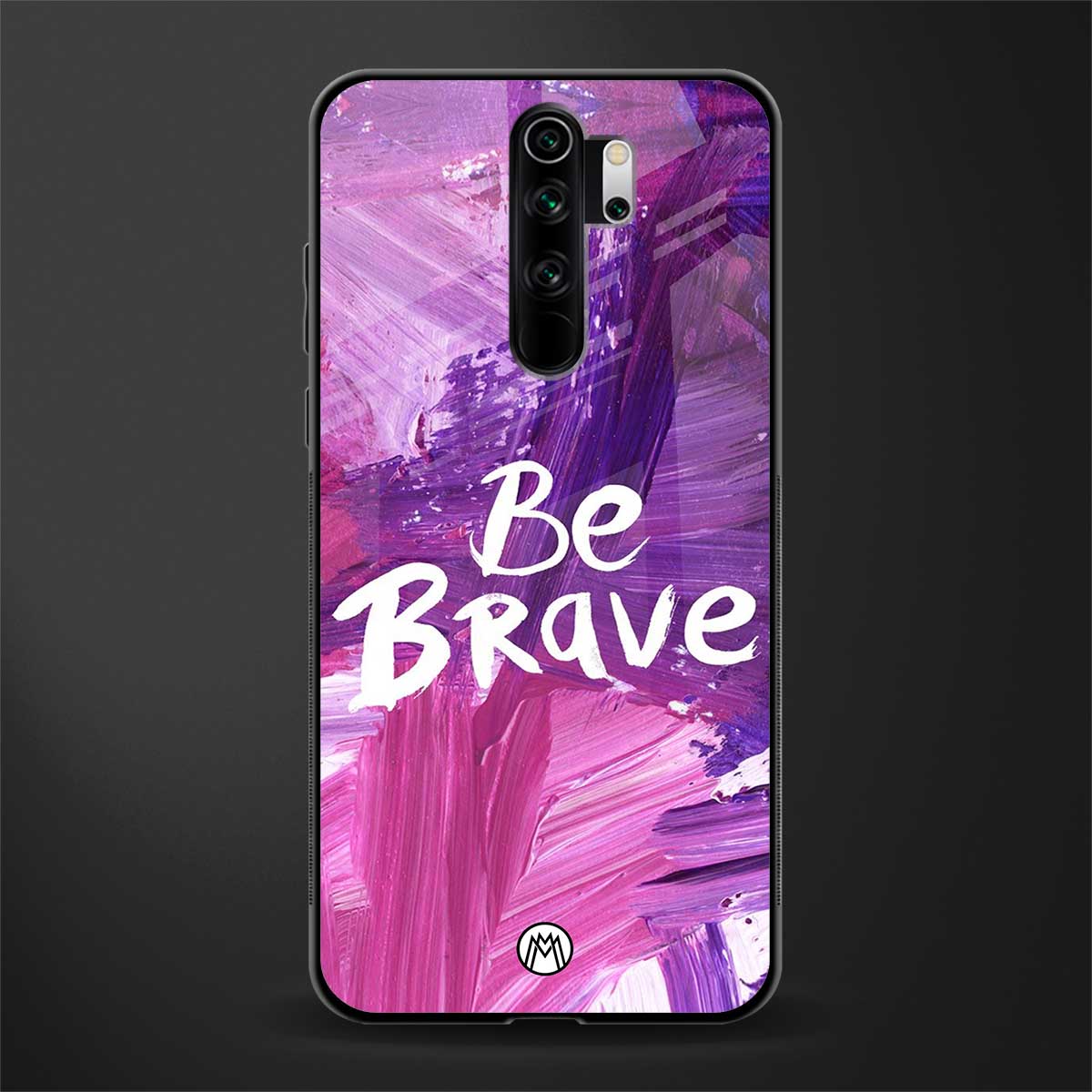 be brave glass case for redmi note 8 pro image