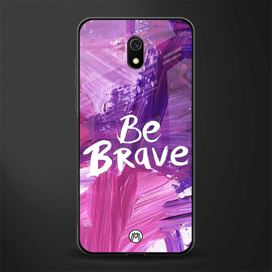 be brave glass case for redmi 8a image