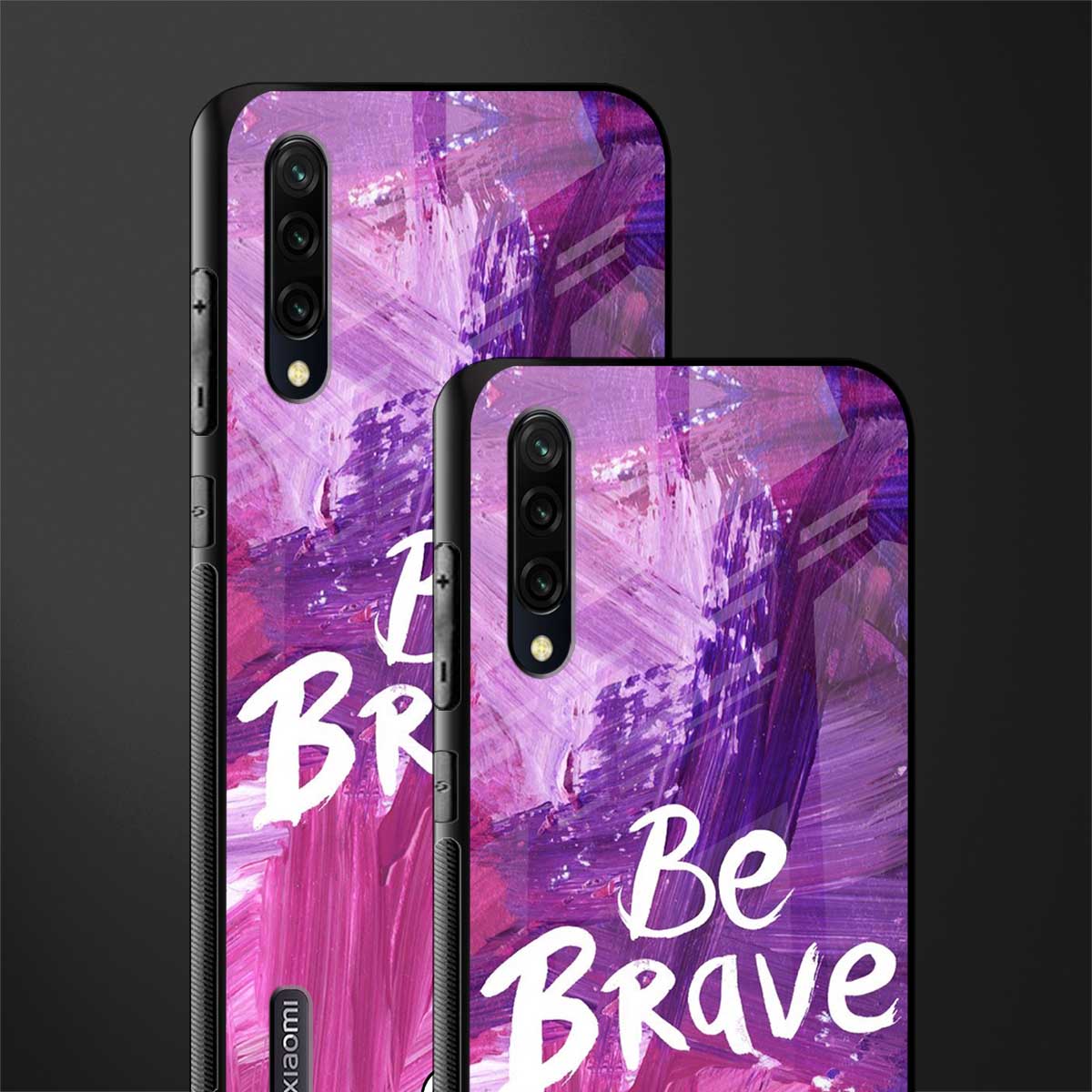 be brave glass case for mi a3 redmi a3 image-2