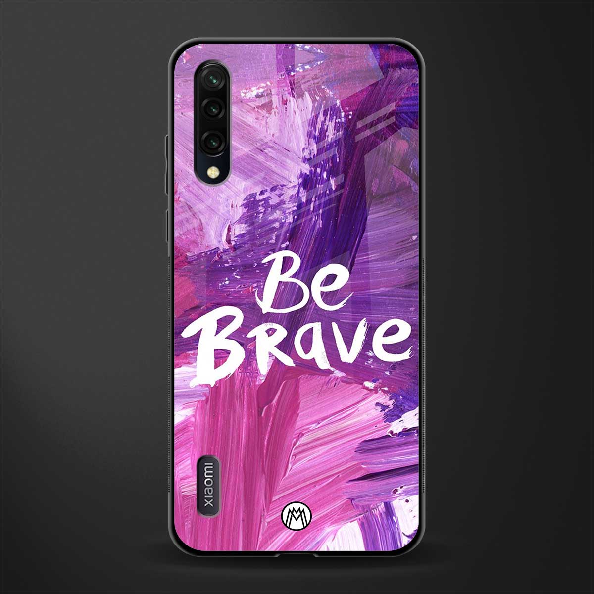 be brave glass case for mi a3 redmi a3 image