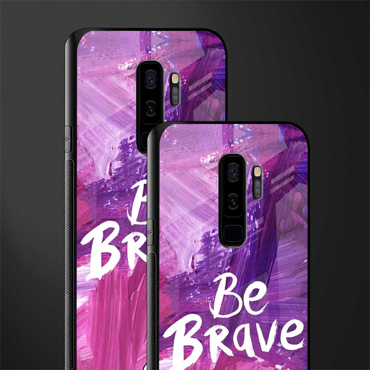 be brave glass case for samsung galaxy s9 plus image-2