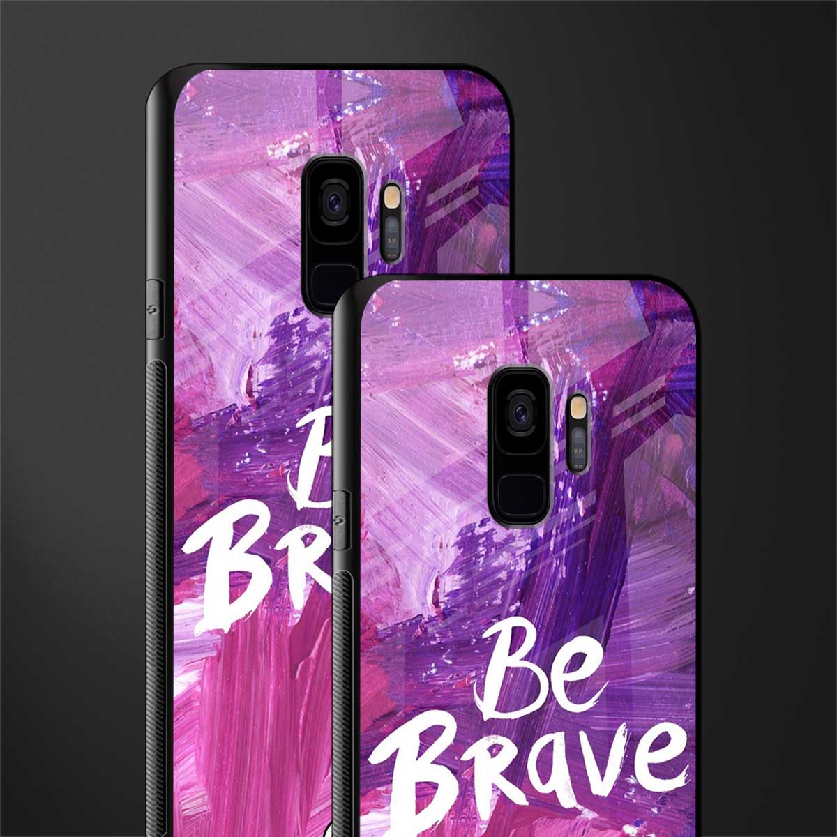 be brave glass case for samsung galaxy s9 image-2