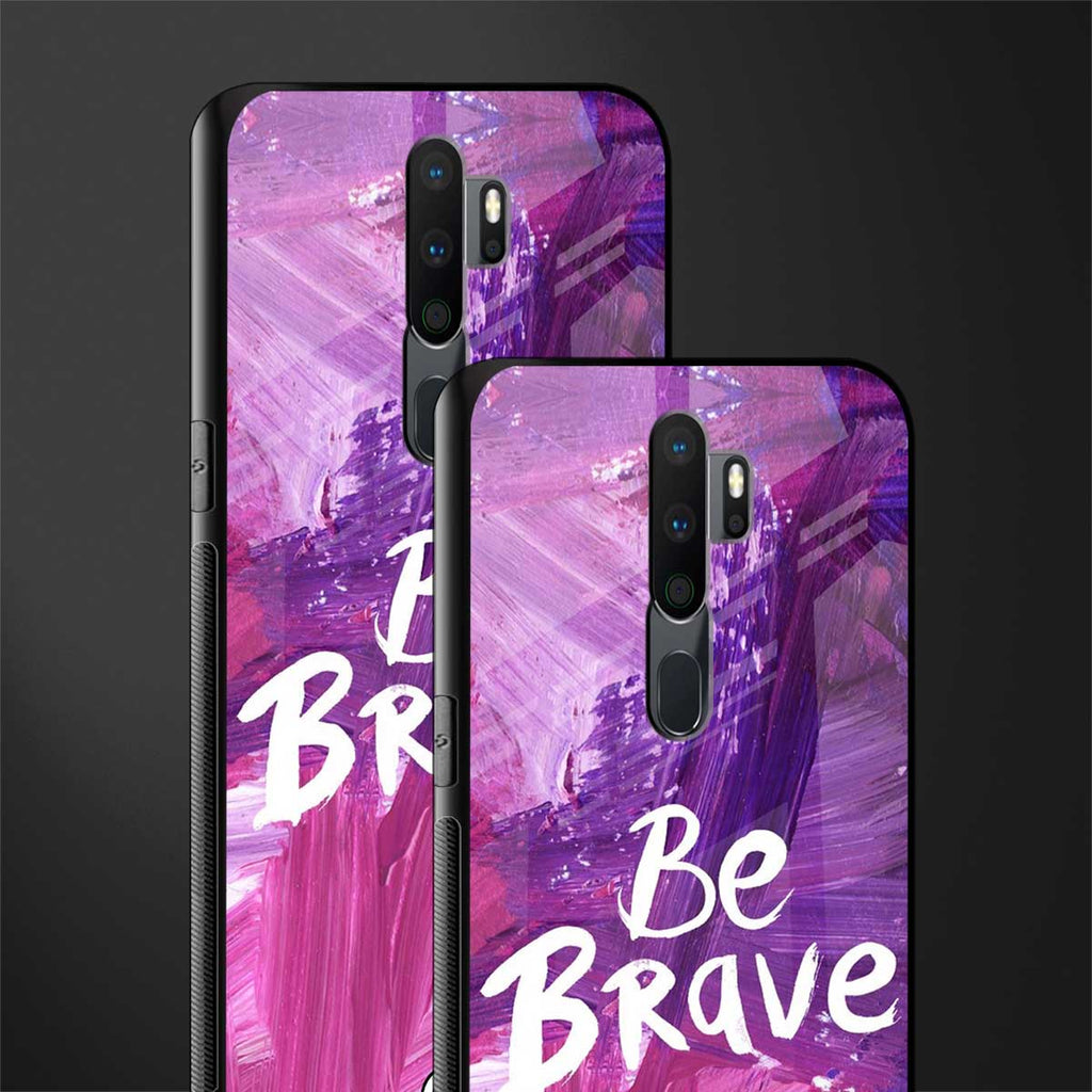 be brave glass case for oppo a5 2020 image-2