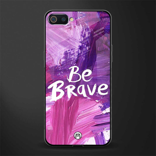 be brave glass case for realme c2 image