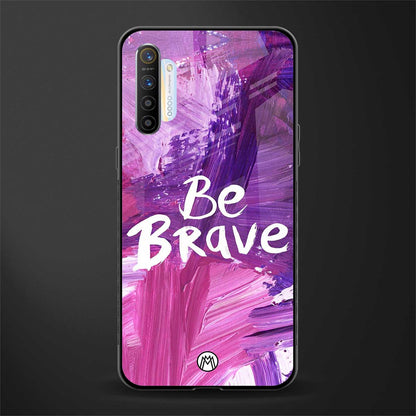 be brave glass case for realme x2 image