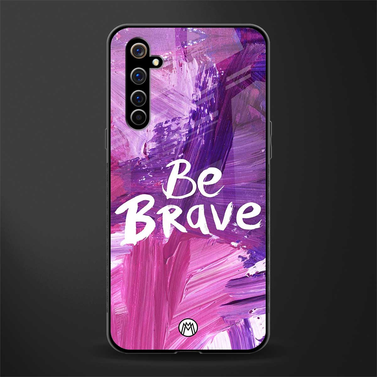 be brave glass case for realme x50 pro image