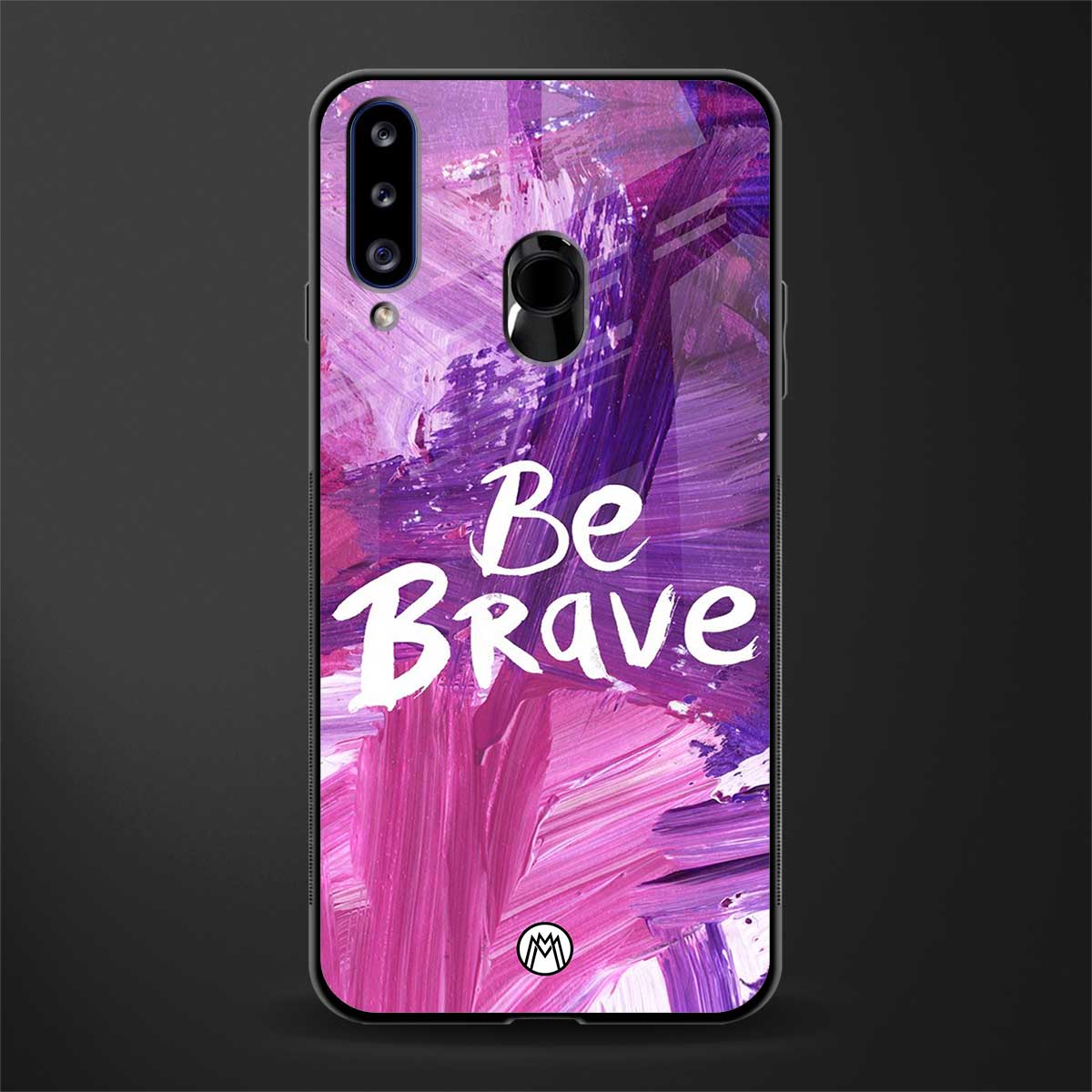be brave glass case for samsung galaxy a20s image