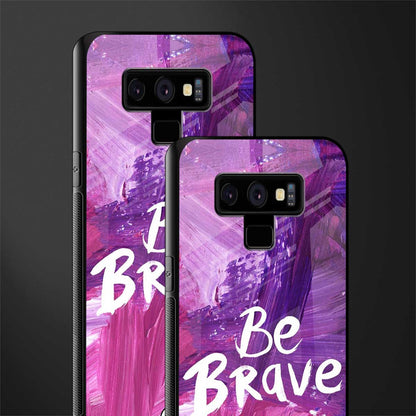 be brave glass case for samsung galaxy note 9 image-2