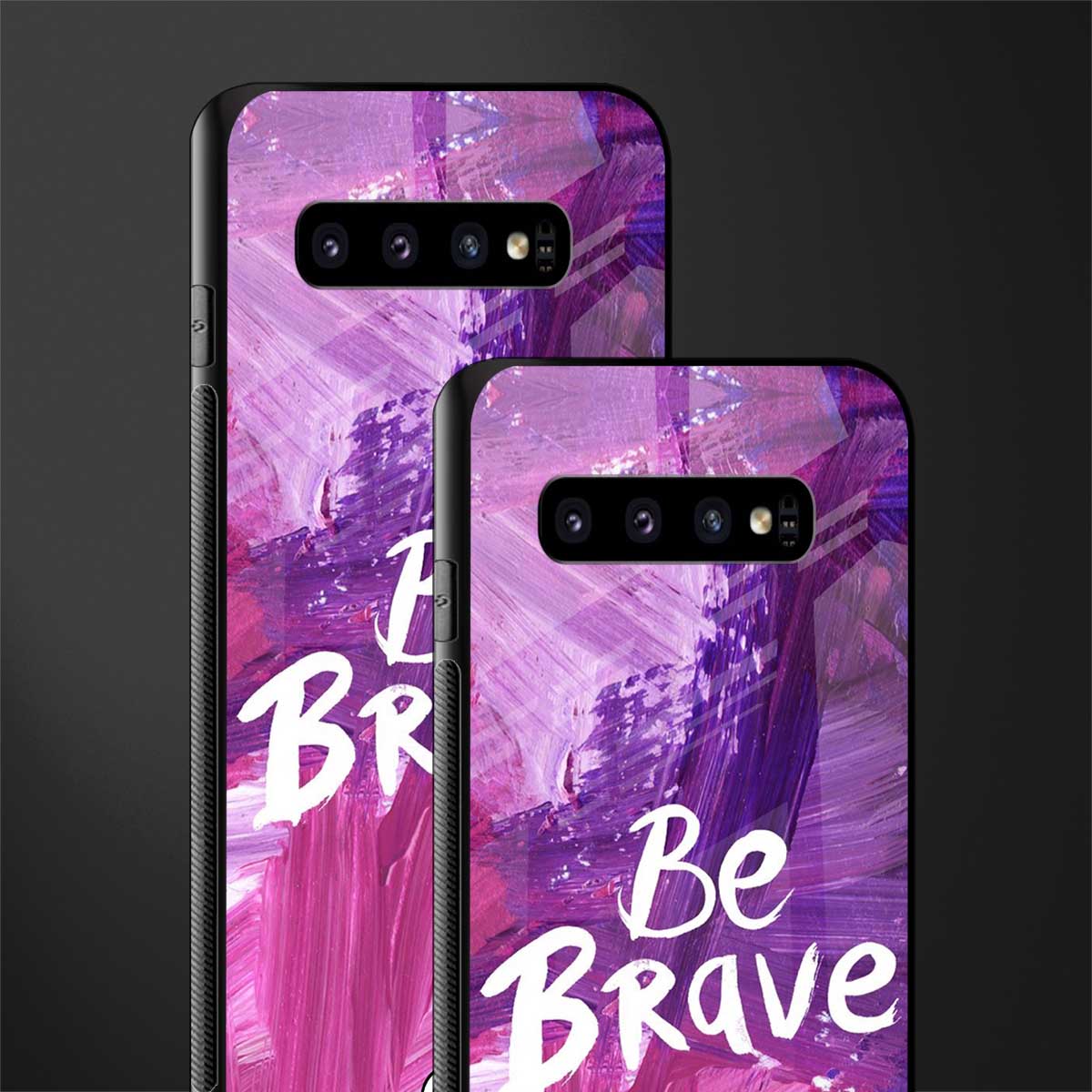 be brave glass case for samsung galaxy s10 image-2