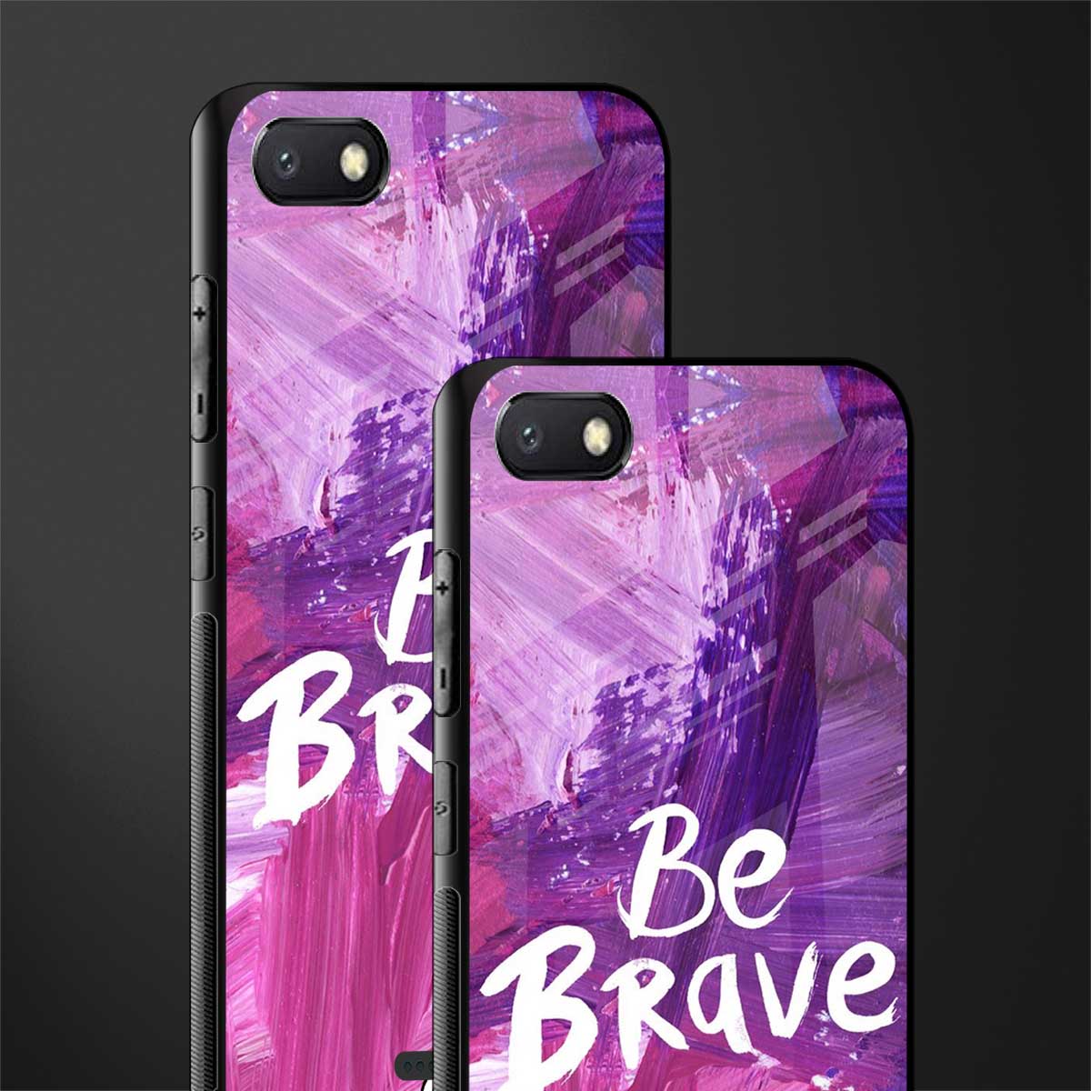 be brave glass case for redmi 6a image-2