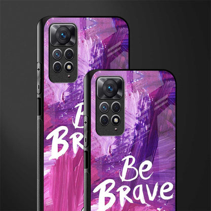 be brave glass case for redmi note 11 pro image-2