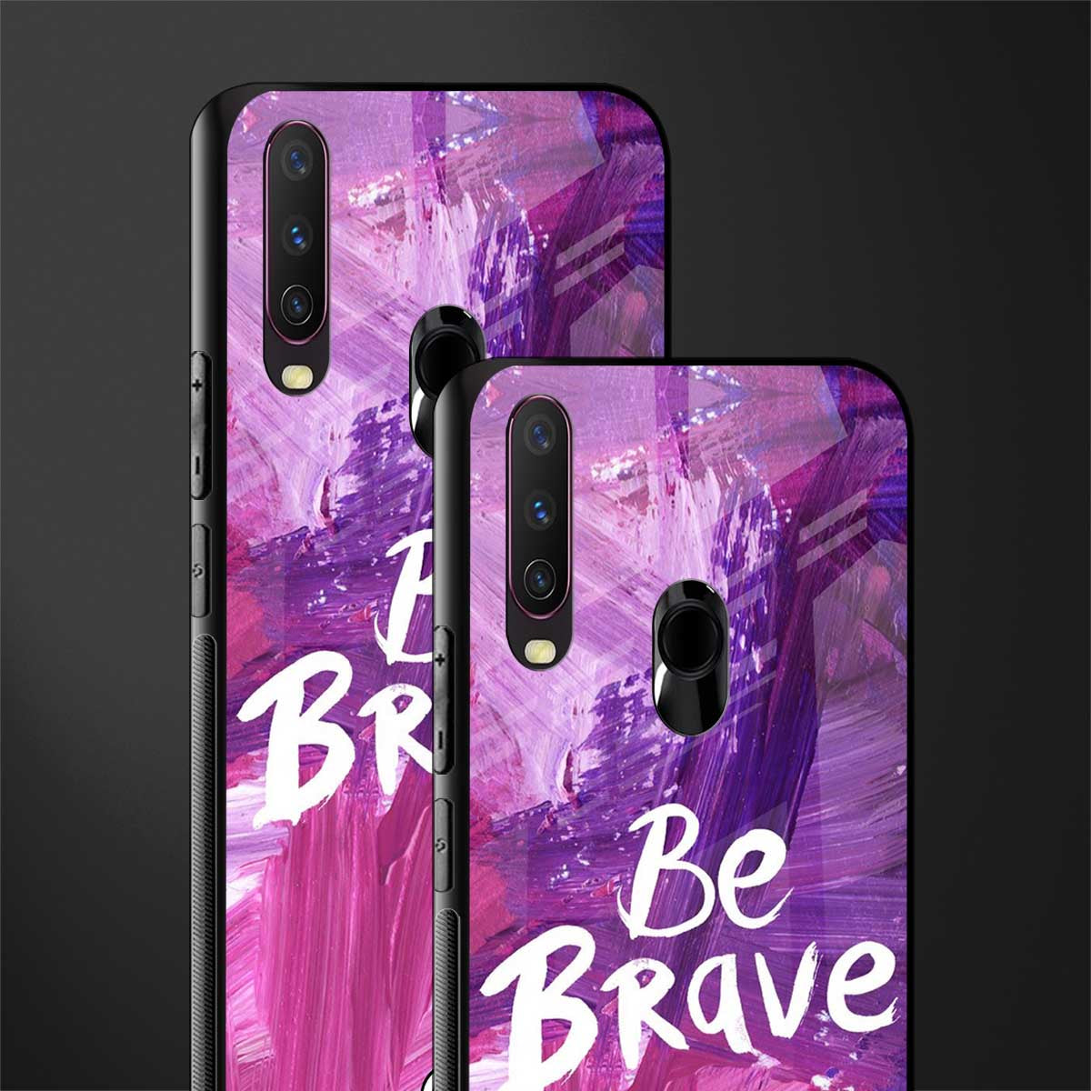 be brave glass case for vivo u10 image-2