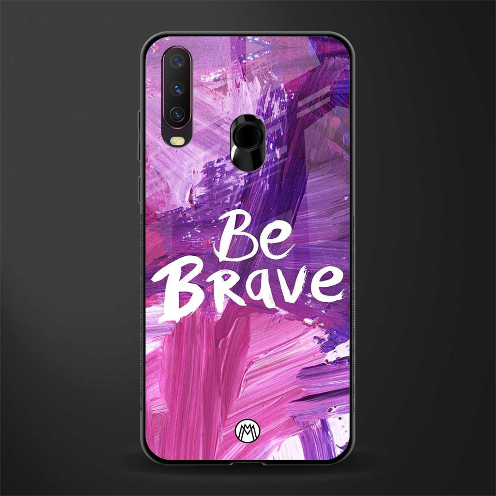 be brave glass case for vivo y12 image