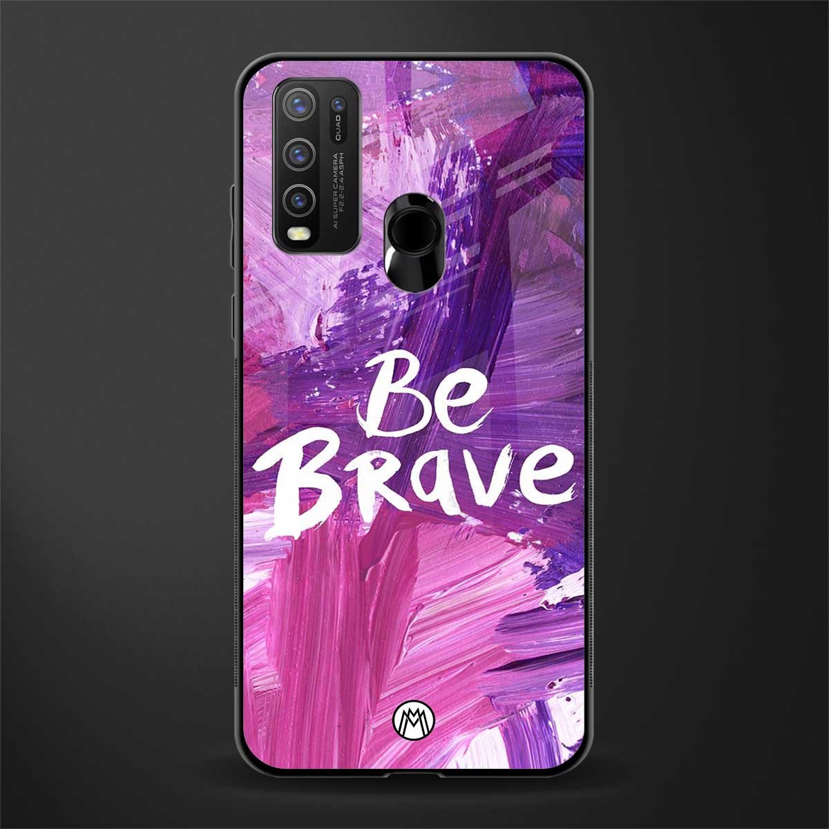 be brave glass case for vivo y30 image