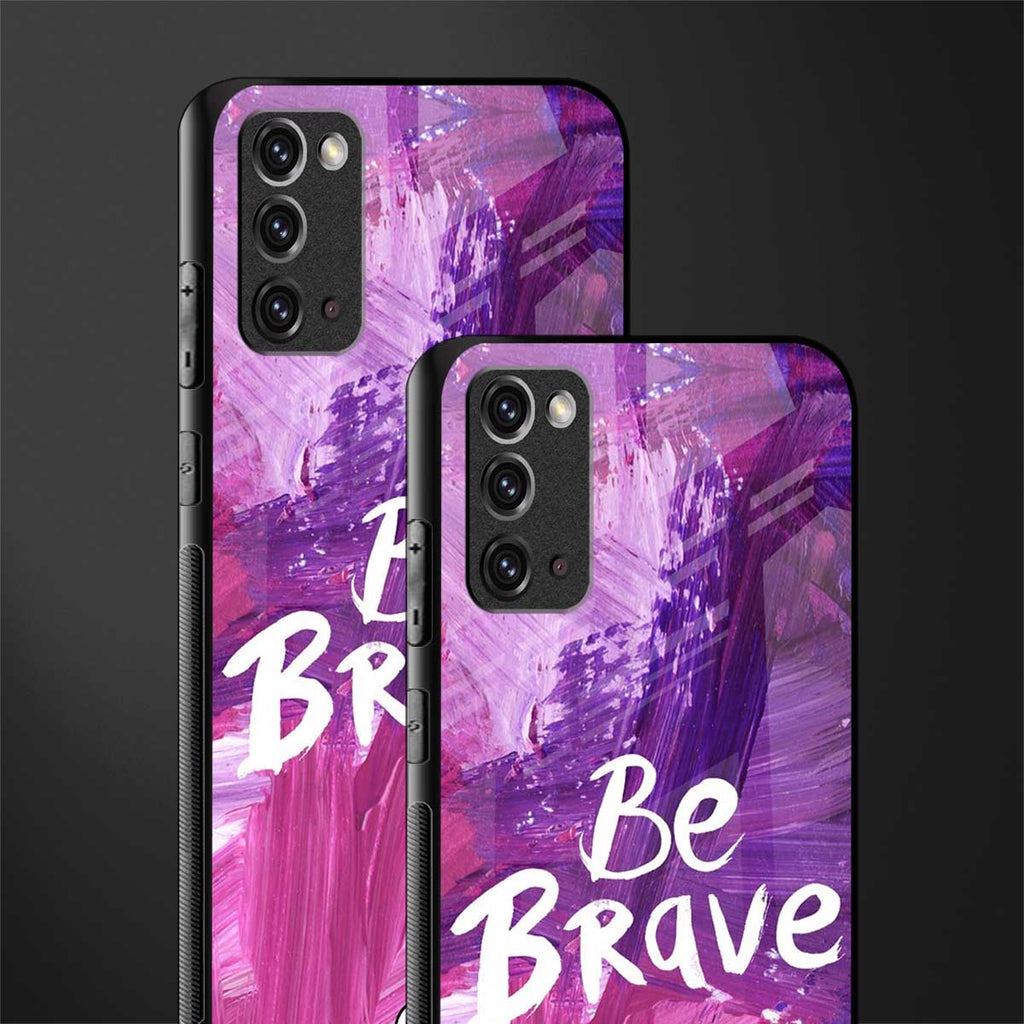 be brave glass case for samsung note 20 image-2