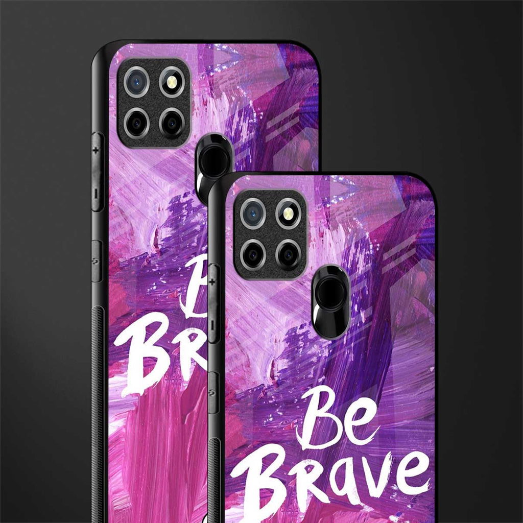 be brave glass case for realme c25 realme c25s image-2