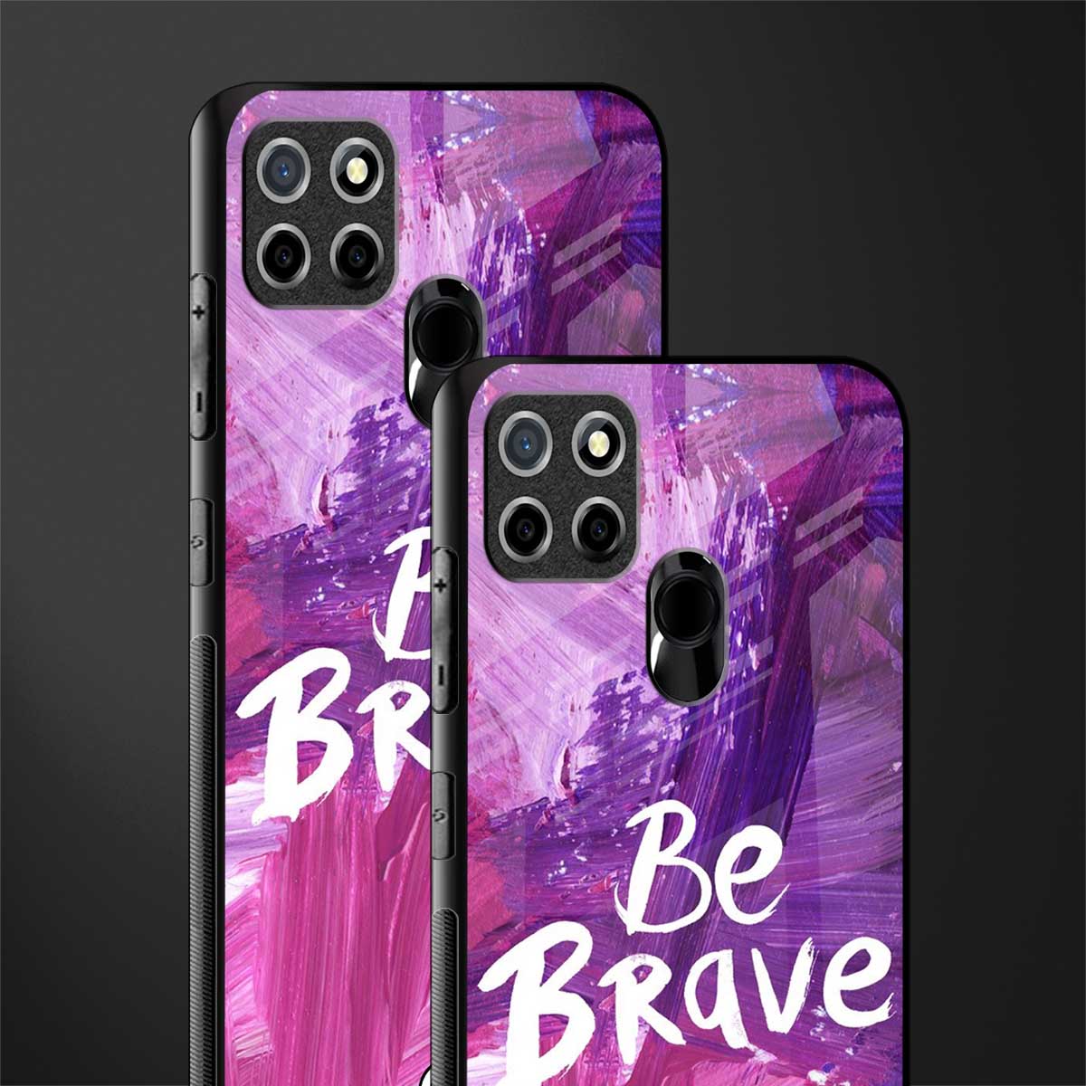 be brave glass case for realme c25 realme c25s image-2