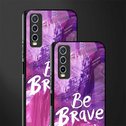 be brave glass case for vivo y20 image-2