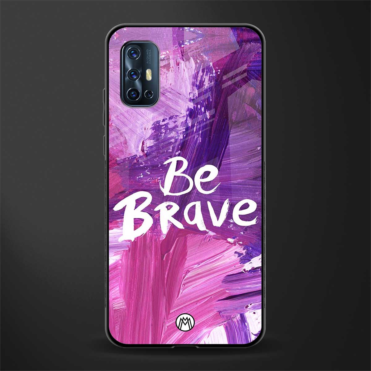 be brave glass case for vivo v17 image