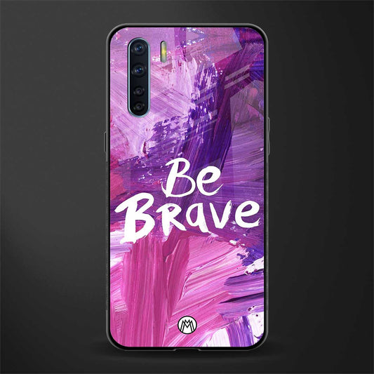be brave glass case for oppo f15 image