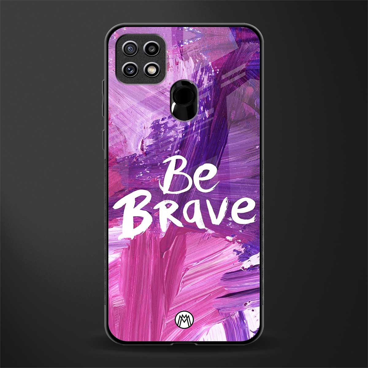 be brave glass case for oppo a15s image