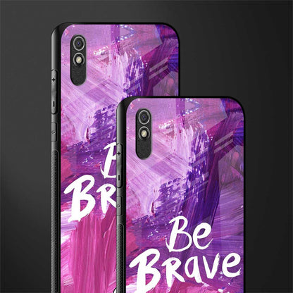 be brave glass case for redmi 9a image-2