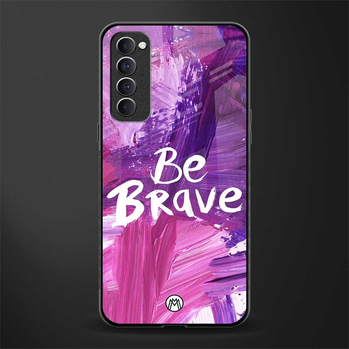 be brave glass case for oppo reno 4 pro image