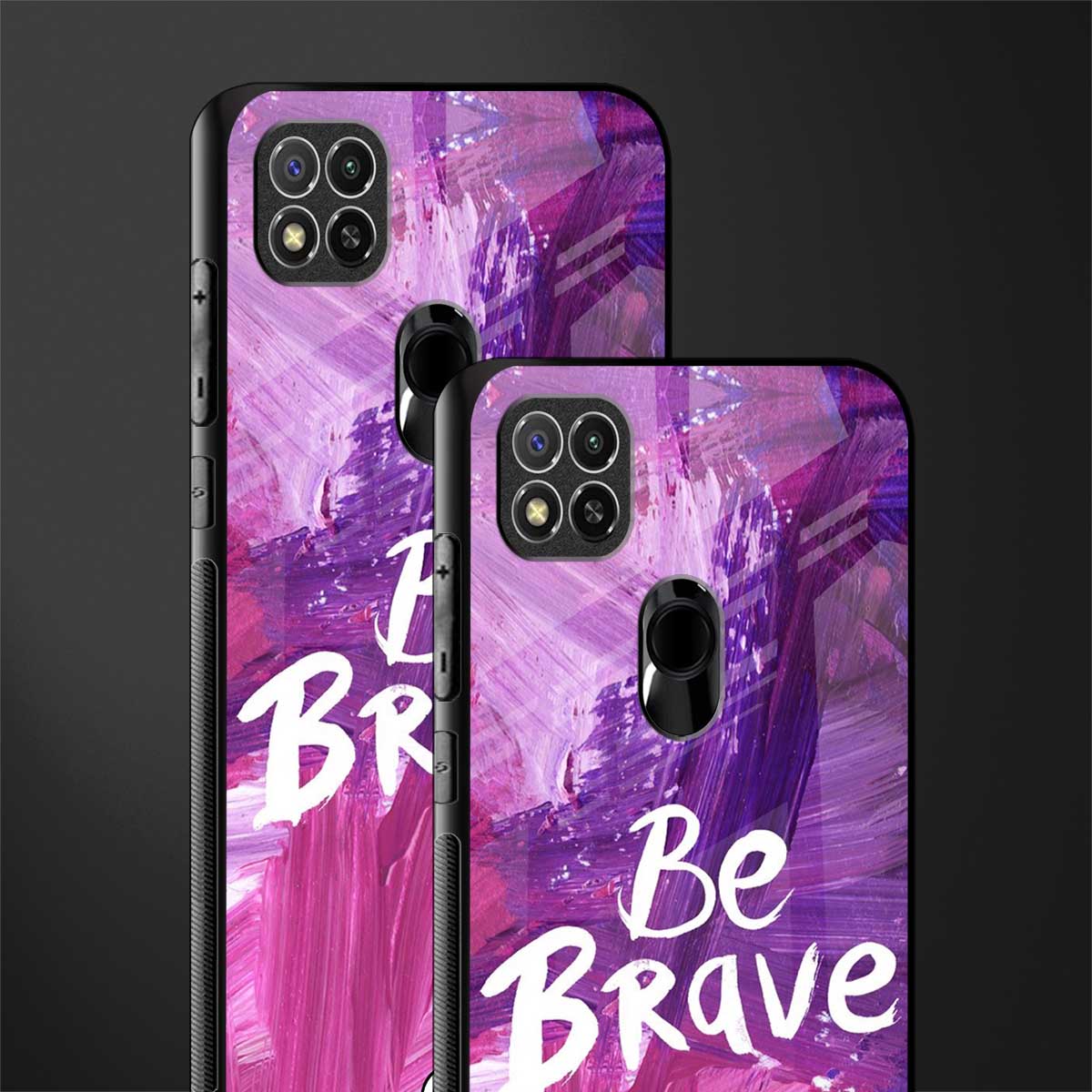 be brave glass case for redmi 9c image-2