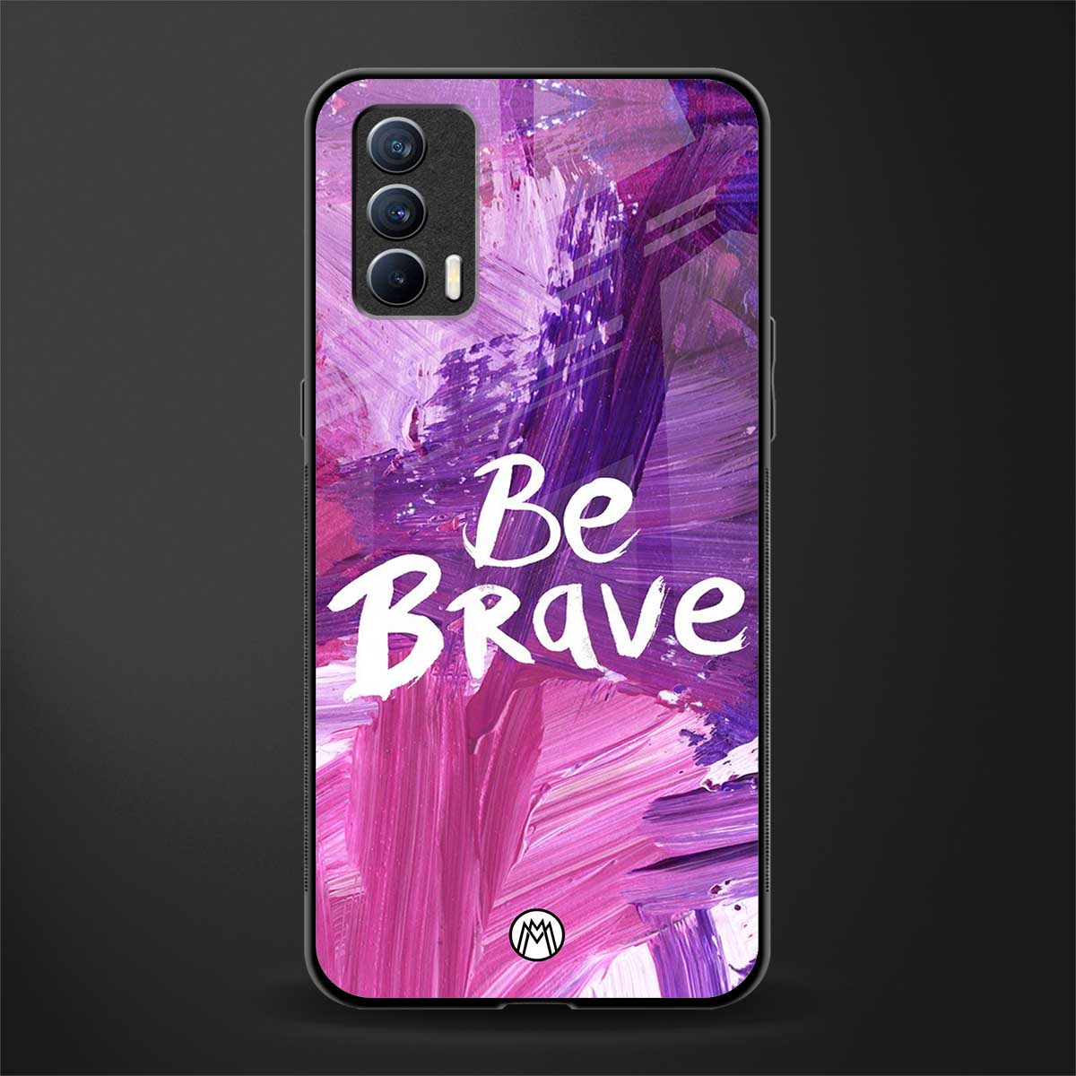 be brave glass case for realme x7 image