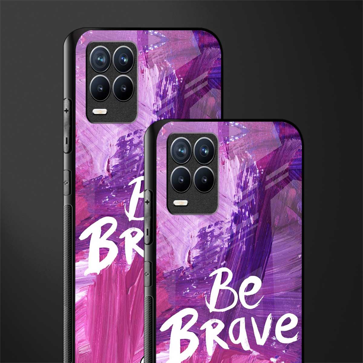 be brave glass case for realme 8 4g image-2