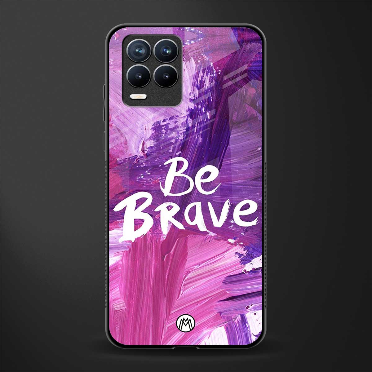 be brave glass case for realme 8 pro image