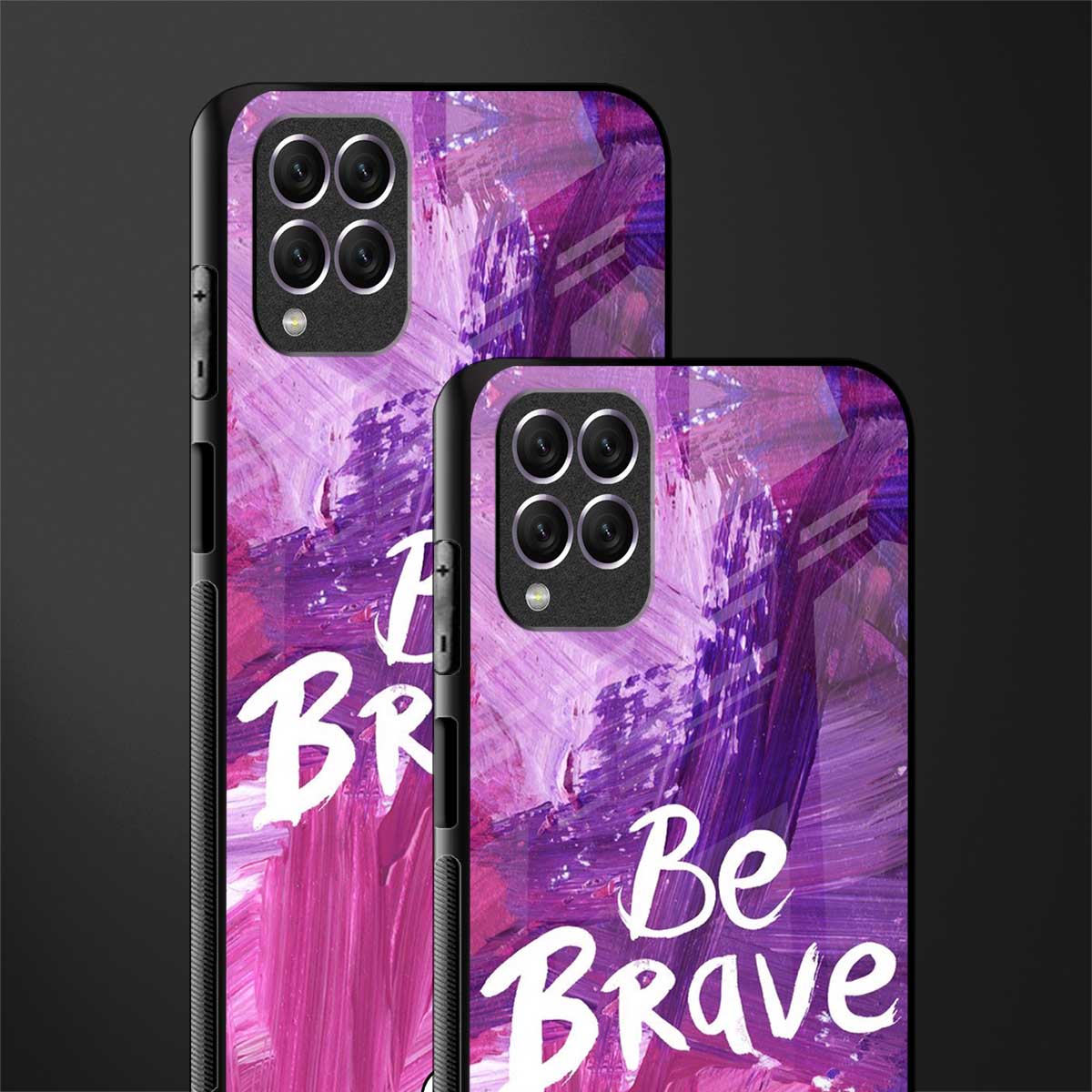 be brave glass case for samsung galaxy f62 image-2