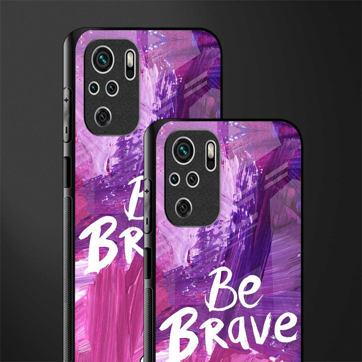 be brave glass case for redmi note 10 image-2