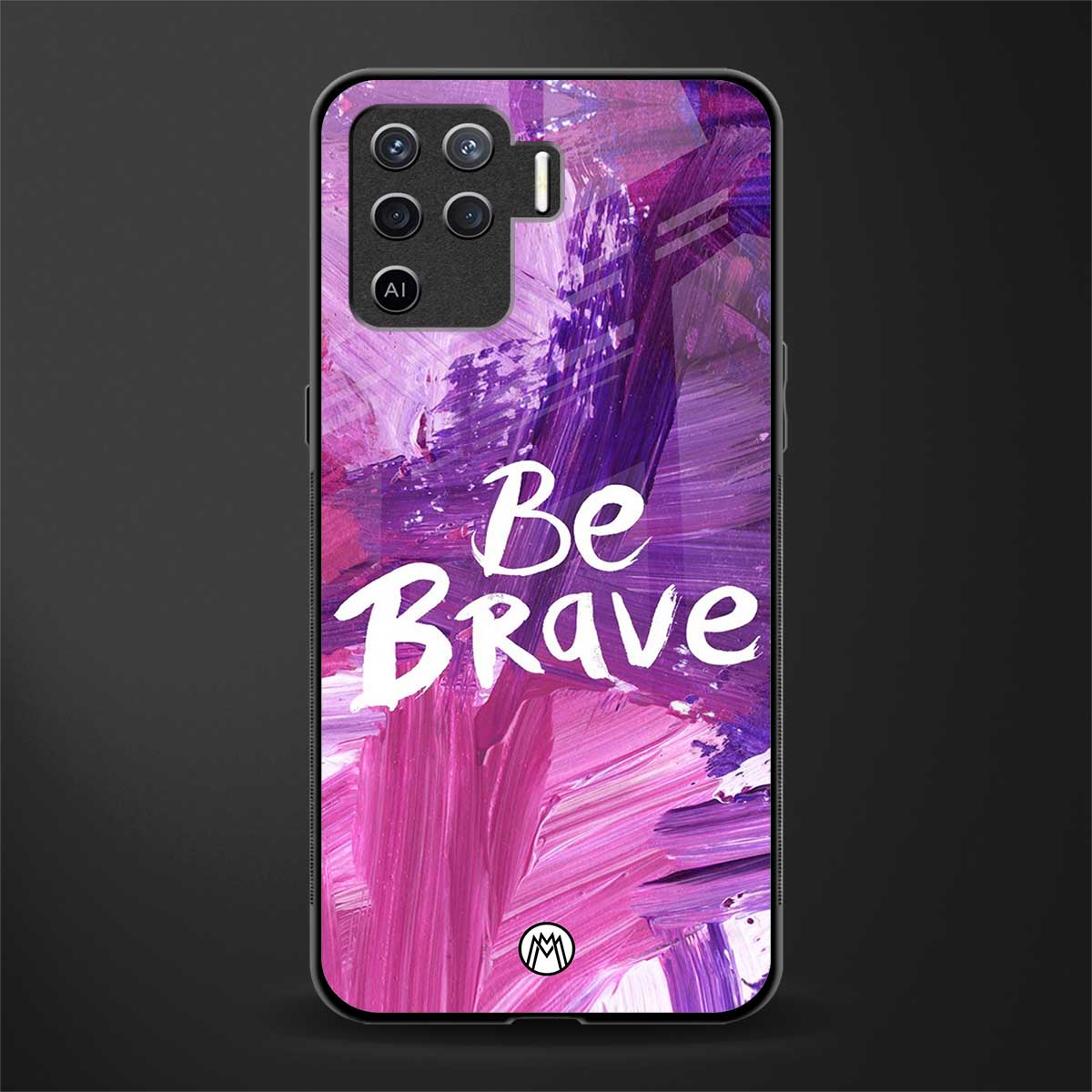 be brave glass case for oppo f19 pro image