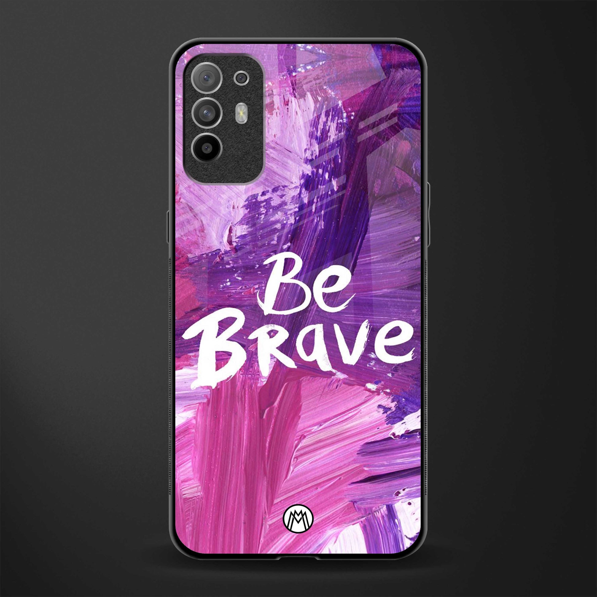 be brave glass case for oppo f19 pro plus image