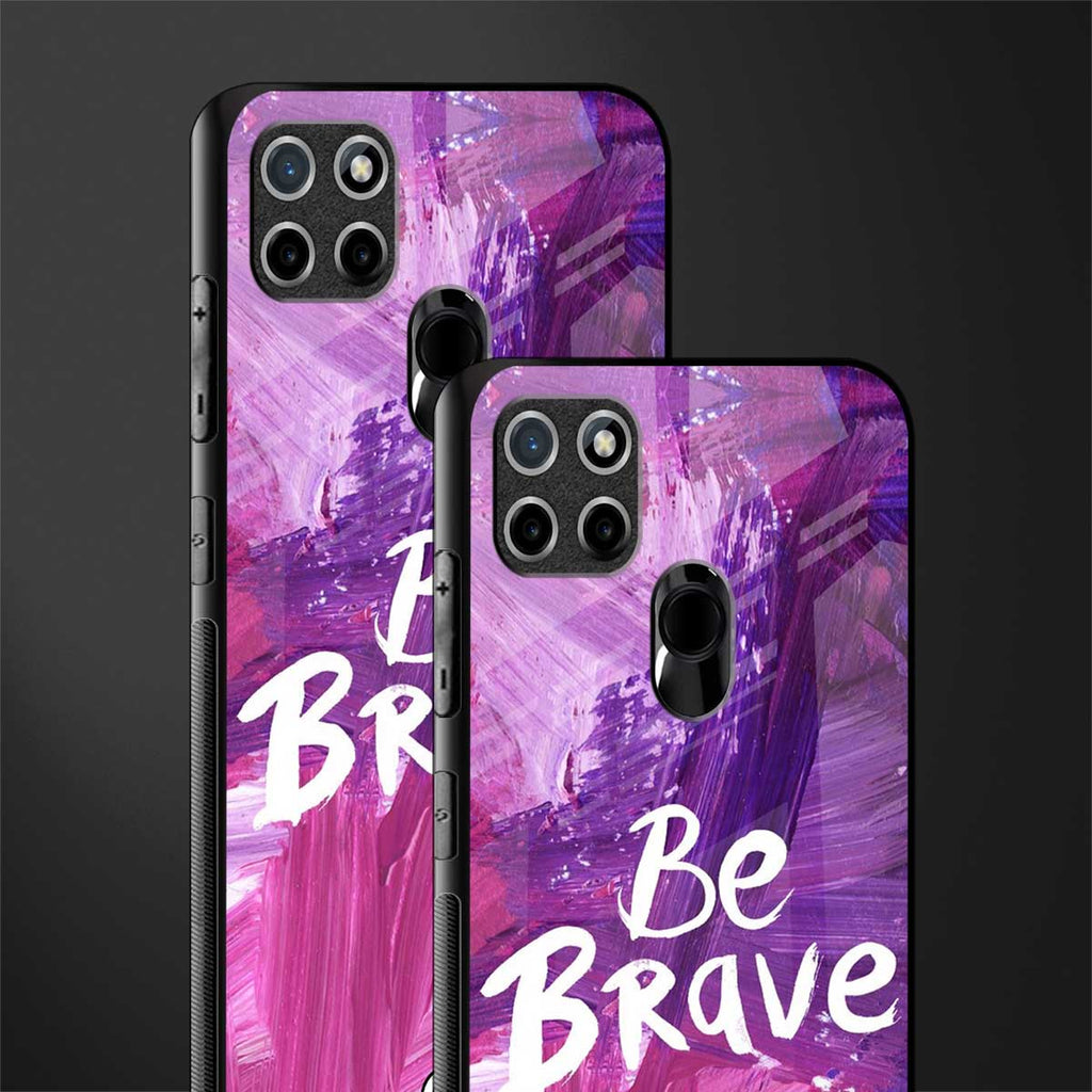 be brave glass case for realme c21 image-2