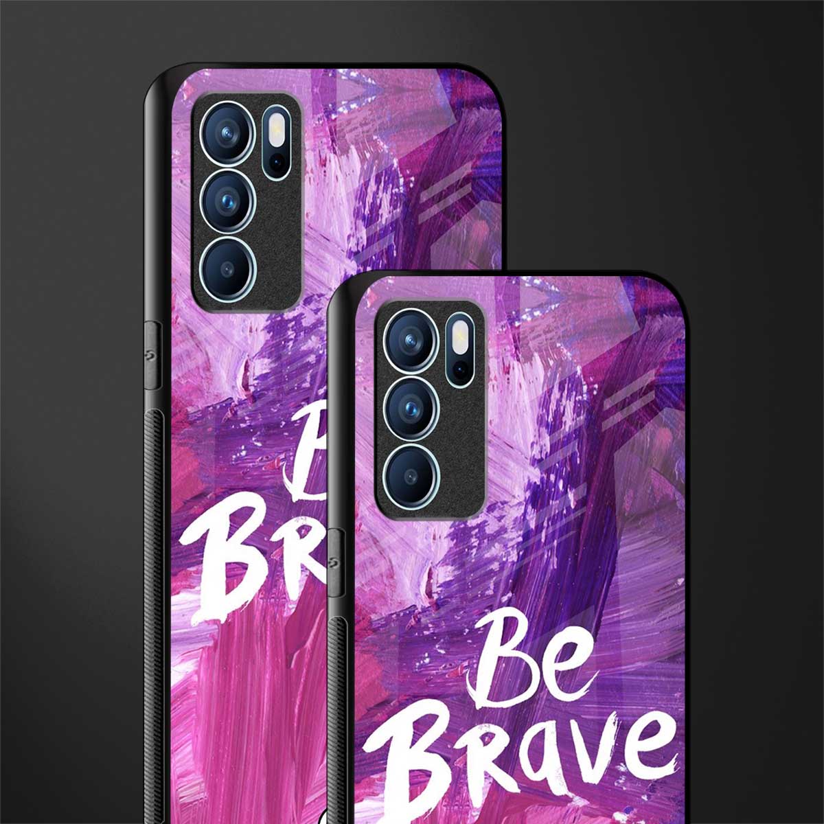 be brave glass case for oppo reno6 5g image-2