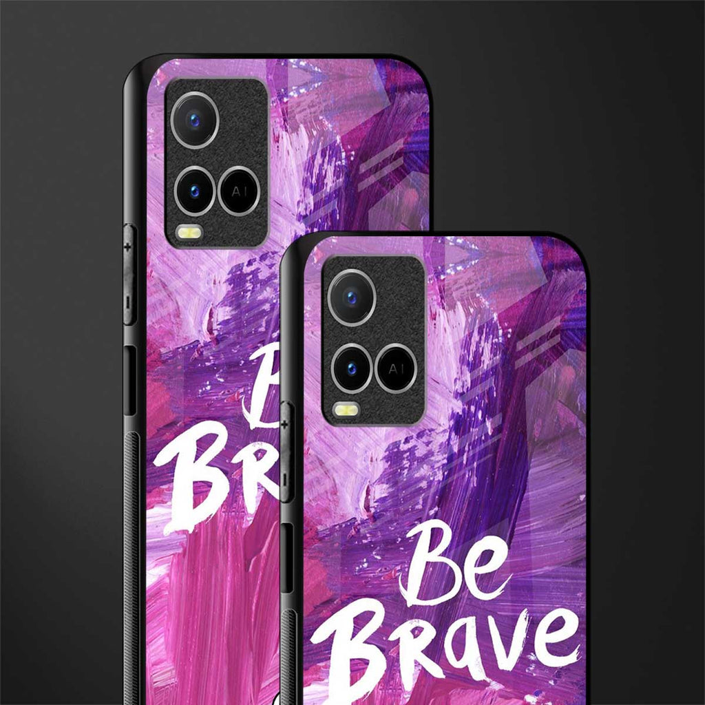 be brave glass case for vivo y21s image-2