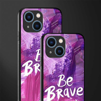 be brave glass case for iphone 13 mini image-2